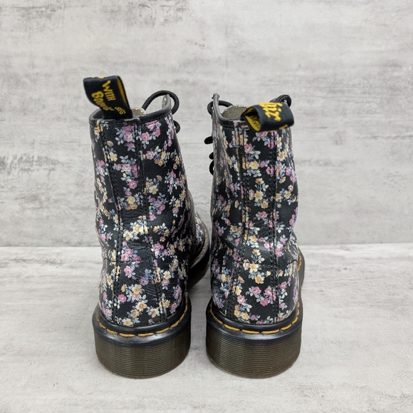 Dr. Martens 1460 Tydee Ditsy Floral Combat Boots Women's Size 6 - Picture 9 of 12